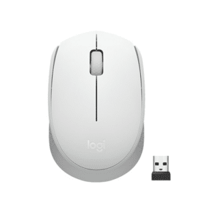 Logitech M172 - Trådløs Mus til Mac/Windows - 2.4GHz - Hvid