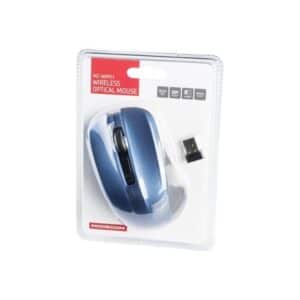 MODECOM MC-WM9.1 - Mus - Optisk - 4 knapper - Blå