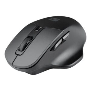 Natec Blackbird 2 - mouse - 2.4 GHz - black - Mus - Optisk - 6 knapper - Sort