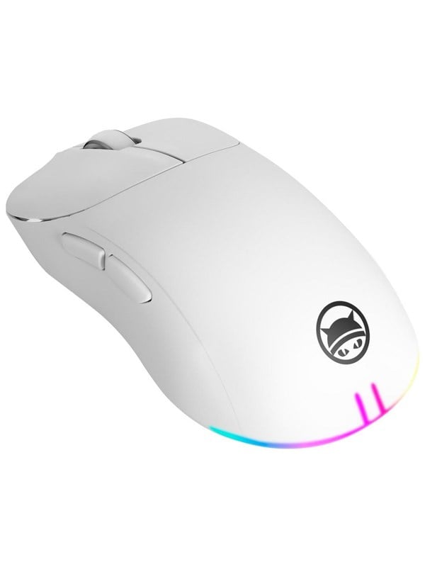 AeroCool Gamiac PA50 Mice - White - Pixart 3327 Wired 12000 DPI 16.8M RGB effects