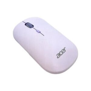 Acer AMR130 - mouse - 2.4 GHz Bluetooth 5.2 - purple - Mus - Optisk LED - 4 knapper - Lilla