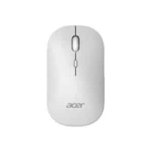 Acer AMR130 - mouse - 2.4 GHz Bluetooth 5.2 - white - Mus - Optisk LED - 4 knapper - Hvid