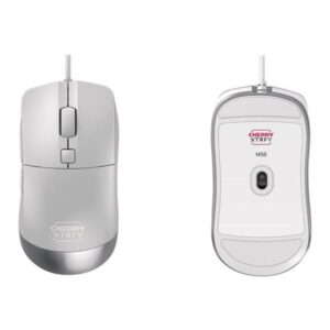 Cherry Xtrfy M50 - Gaming Mus - Optisk - 5 knapper - Hvid